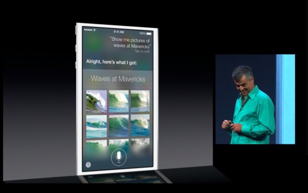 Siri unter iOS 7 (Bild: Apple/Screenshot: Golem.de)
